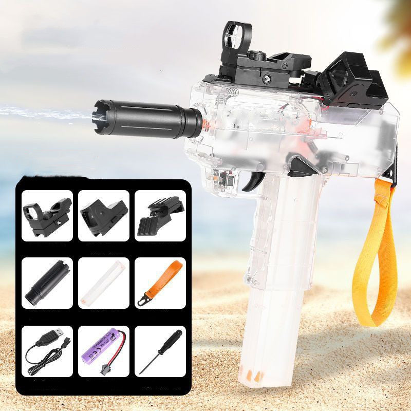 Electric Burst Water Gun Toy Fully Automatic Range Long Spray Outdoor Toy Water Gun - LJ Enterprise